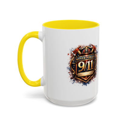 Never Forget 9/11 Memorial Coffee Mug