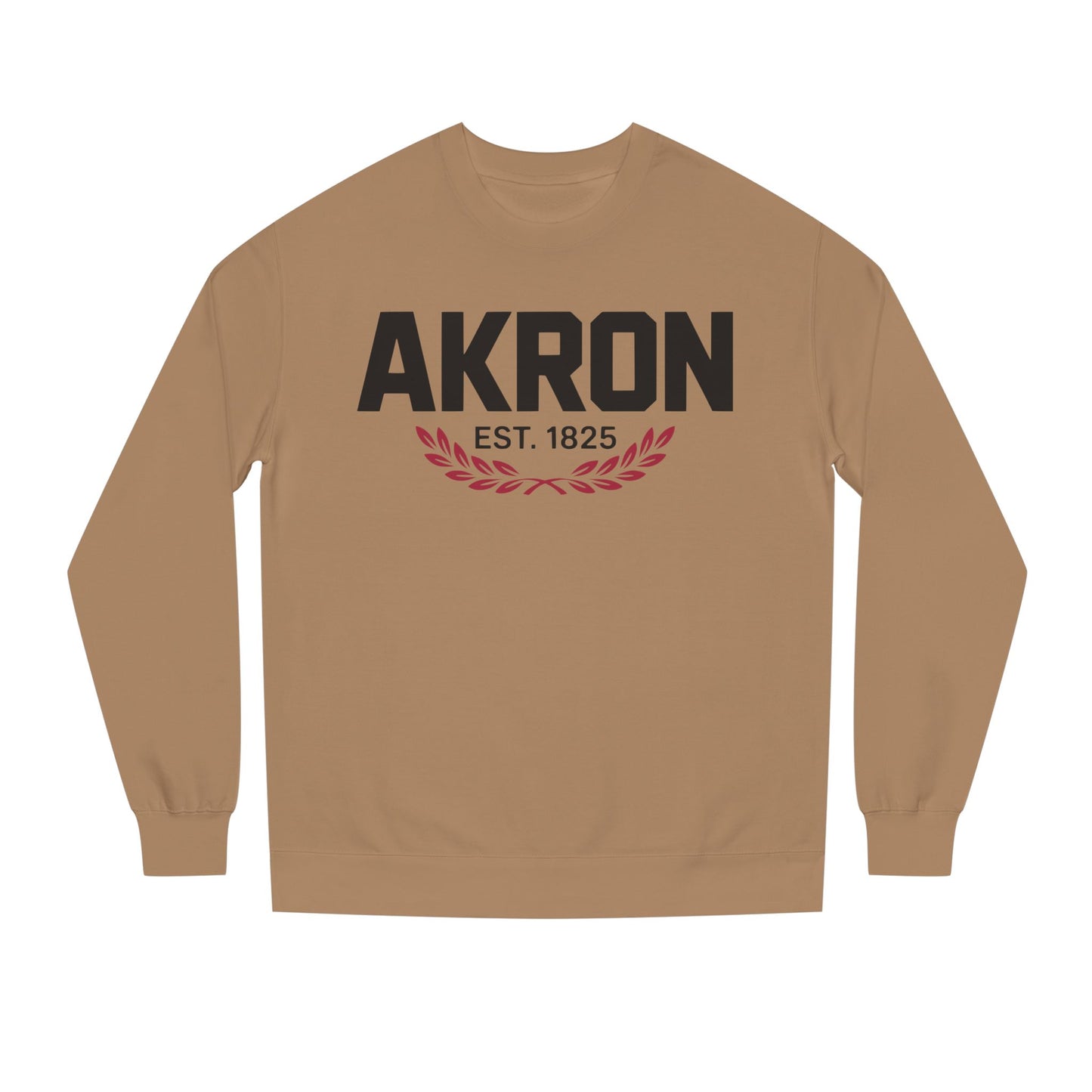 Akron Est. 1825 Crewneck Sweatshirt — Vintage City Pride Pullover