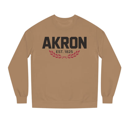 Akron Est. 1825 Crewneck Sweatshirt — Vintage City Pride Pullover