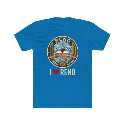 Reno Vintage Badge T-Shirt — I  Reno Retro Cityscape Tee