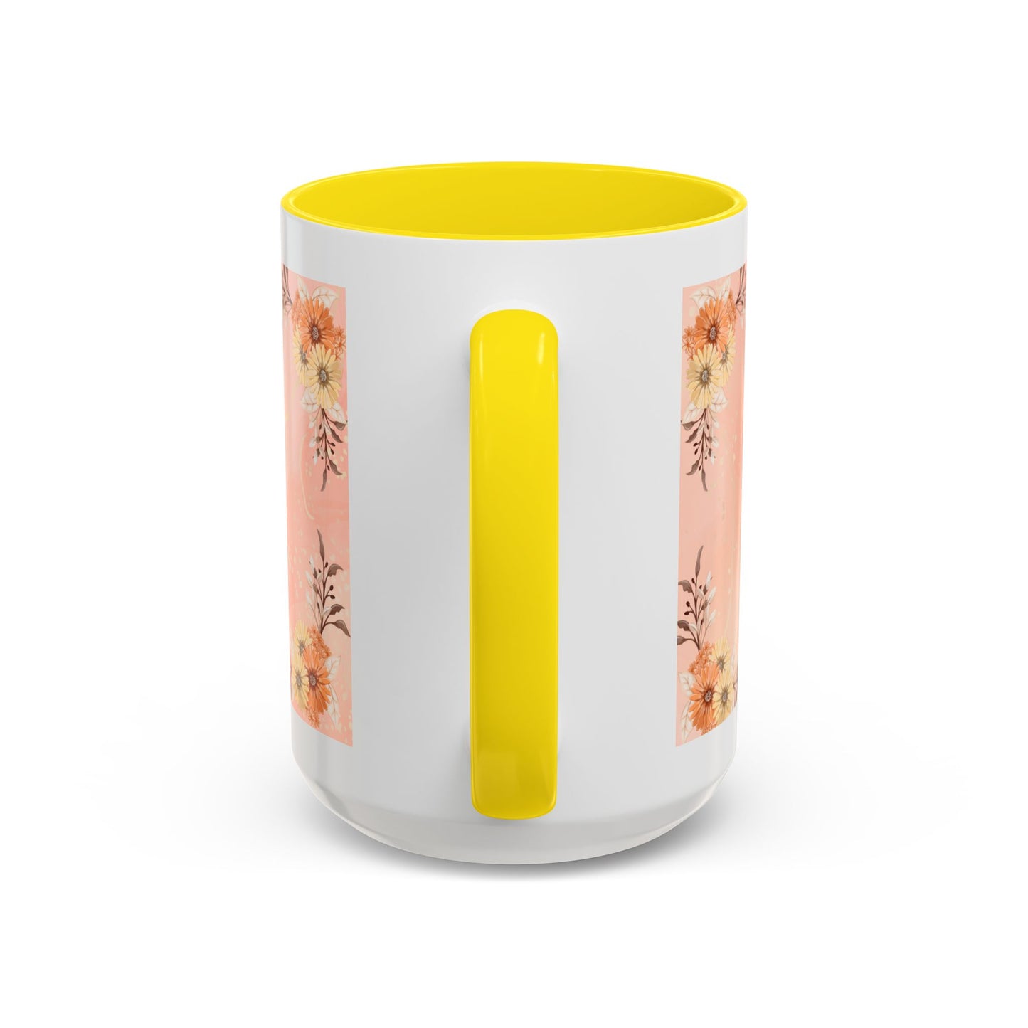 Mom Floral Accent Coffee Mug – Pink Butterfly Mother's Day Gift (11/15oz)