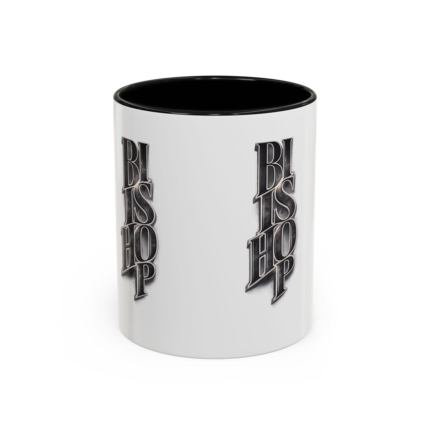 Bishop Vertical Logo Accent Coffee Mug — 11/15oz