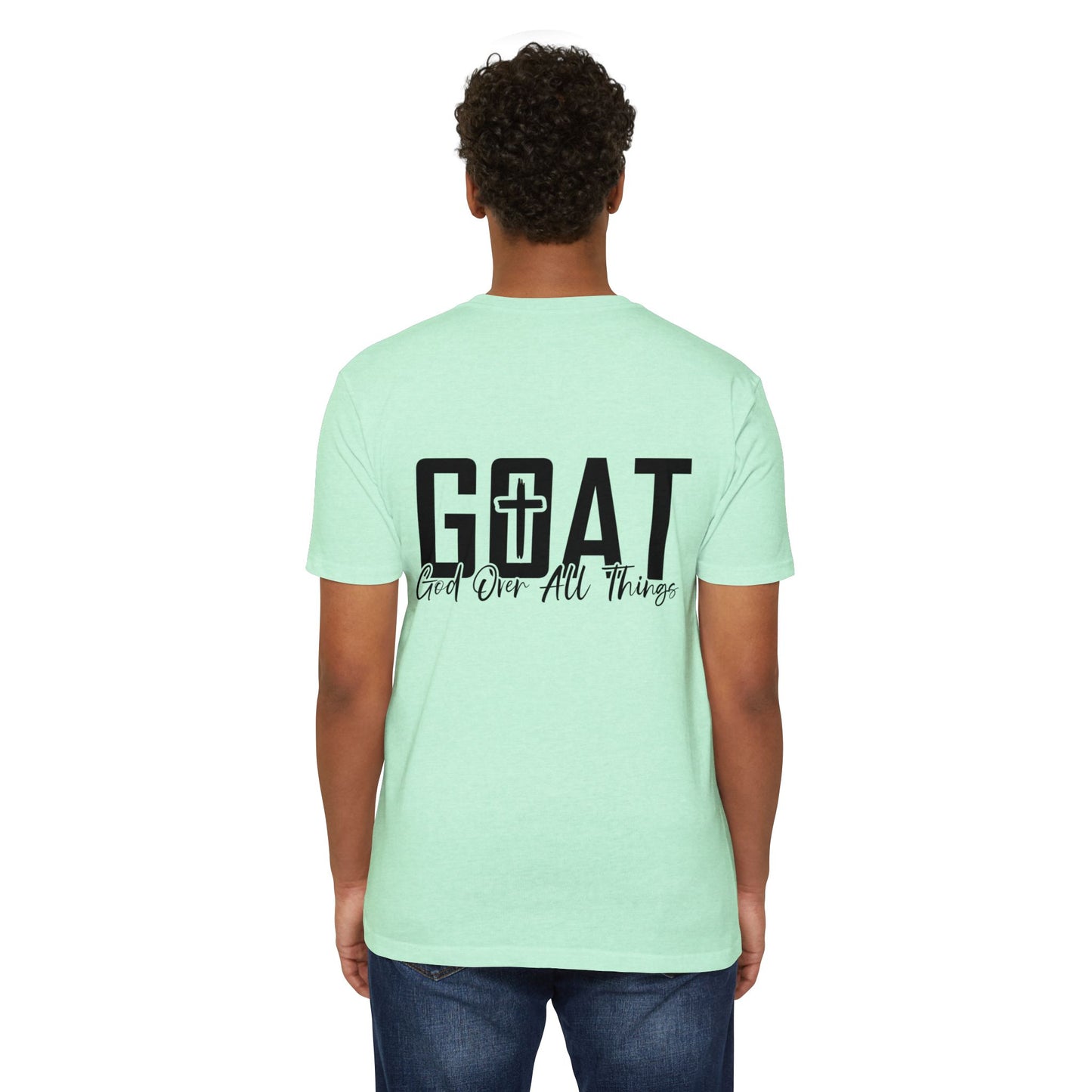 GOAT "God Over All Things" T-Shirt - Christian Faith Tee