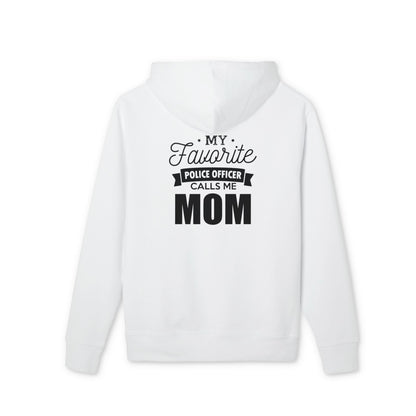 Mom of a Police Officer Hoodie — “My Favorite Police Officer Calls Me Mom” Comfort Pullover