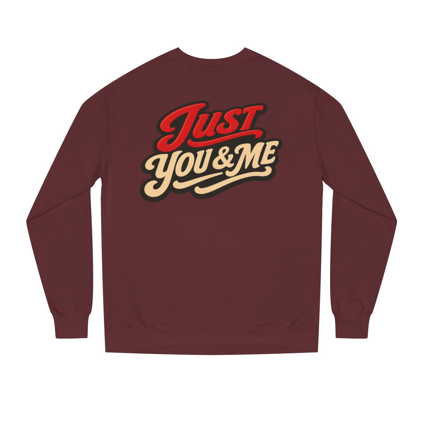 Just You & Me Sweatshirt – Retro Couples Crewneck
