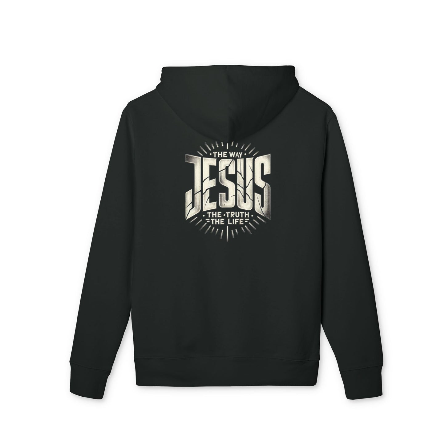 Jesus Faith Hoodie — "The Way The Truth The Life" Christian Pullover