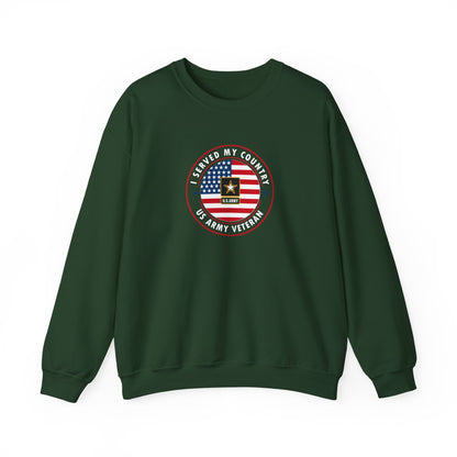 I Served My Country US Army Veteran Sweatshirt