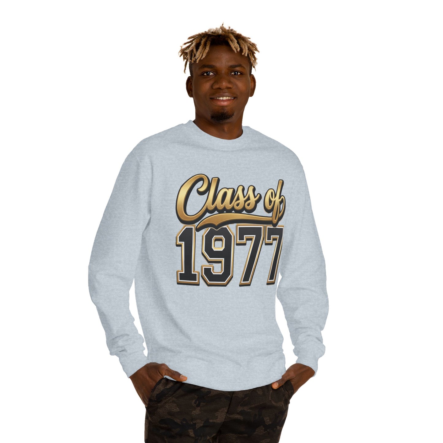 Class of 1977 Sweatshirt — Retro Graduation Reunion Crewneck
