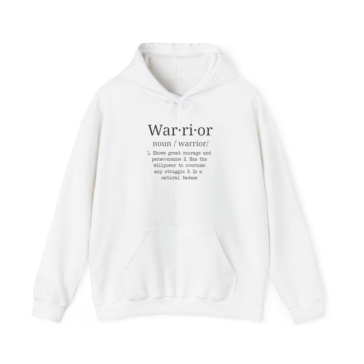 Warrior Definition Hoodie