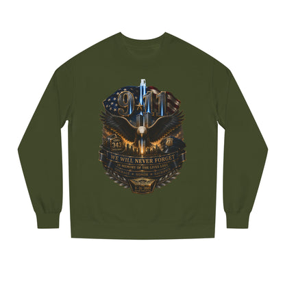 9/11 Memorial Sweatshirt — Never Forget Tribute Crewneck