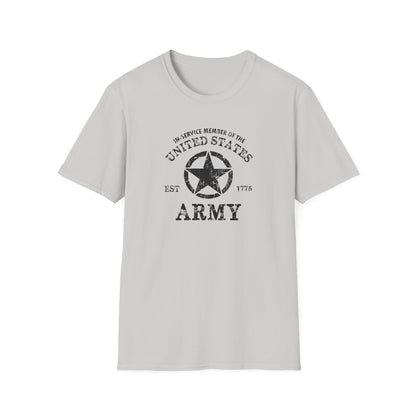 In-Service Member of the United States EST 1775 Army T-Shirt