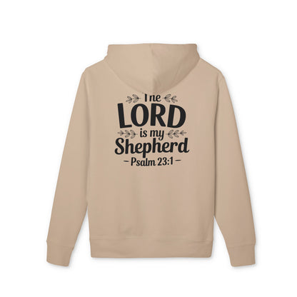 Hoodie - "The LORD is my Shepherd" Psalm 23:1 Christian Faith Pullover