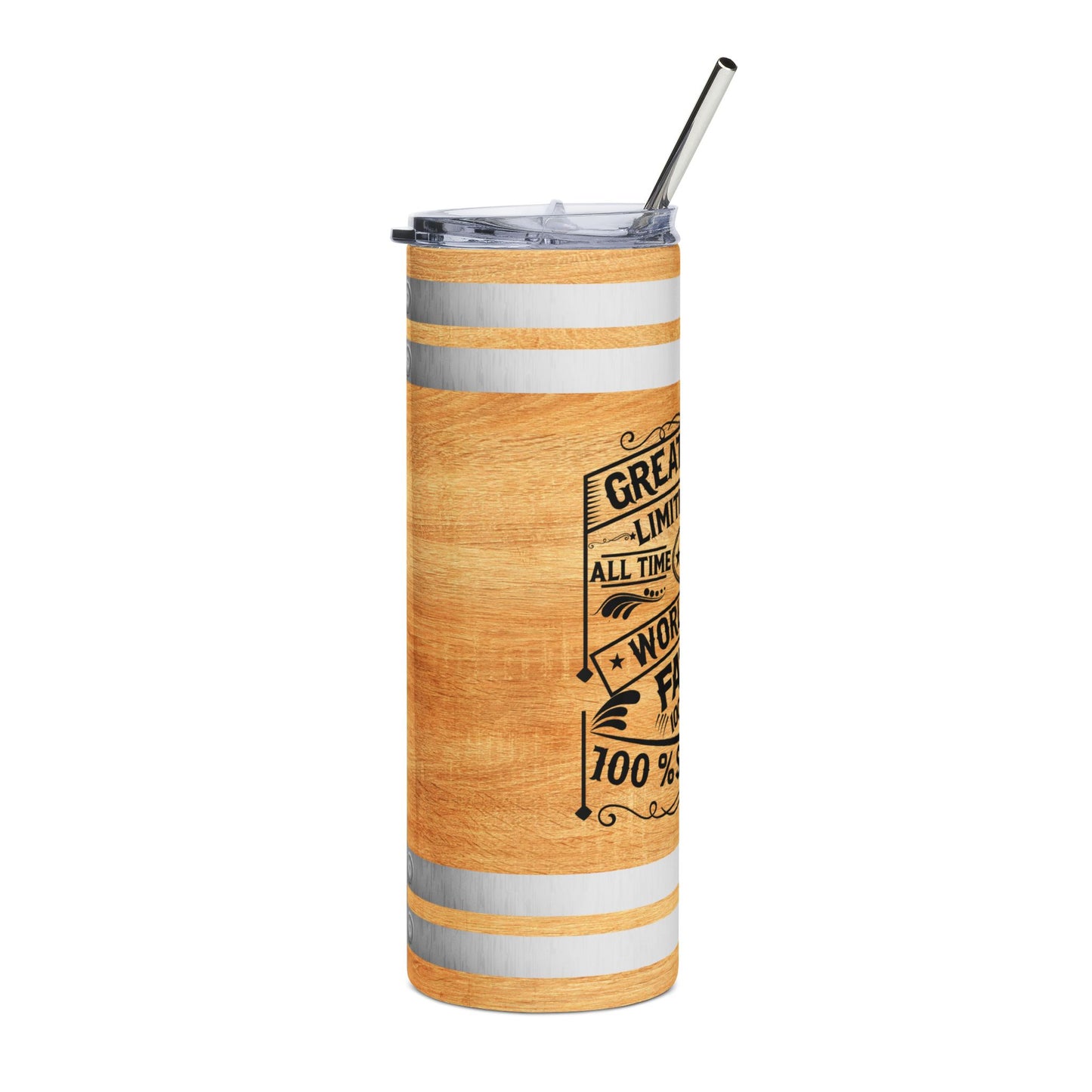 World’s Best Father 20oz Stainless Steel Tumbler – Greatest Dad Gift