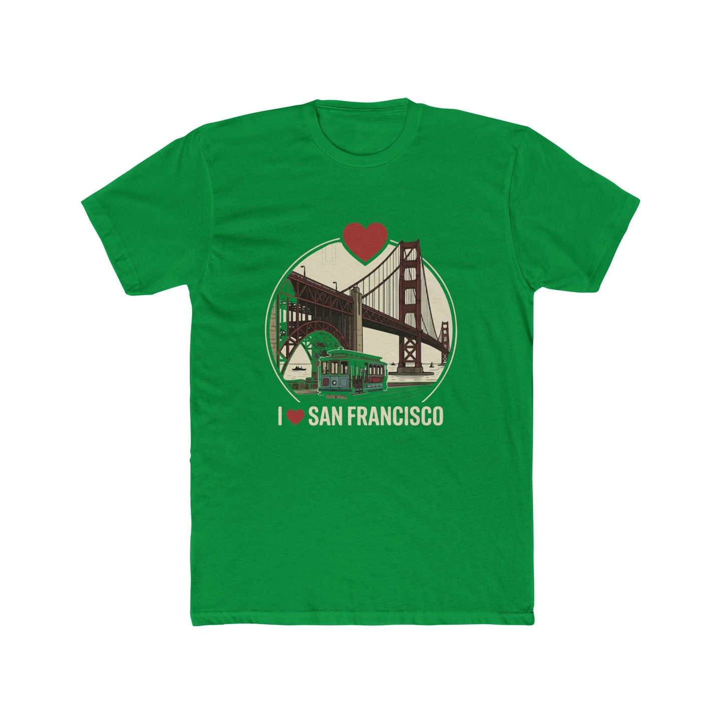 San Francisco Tee — I  San Francisco Golden Gate Bridge T‑Shirt