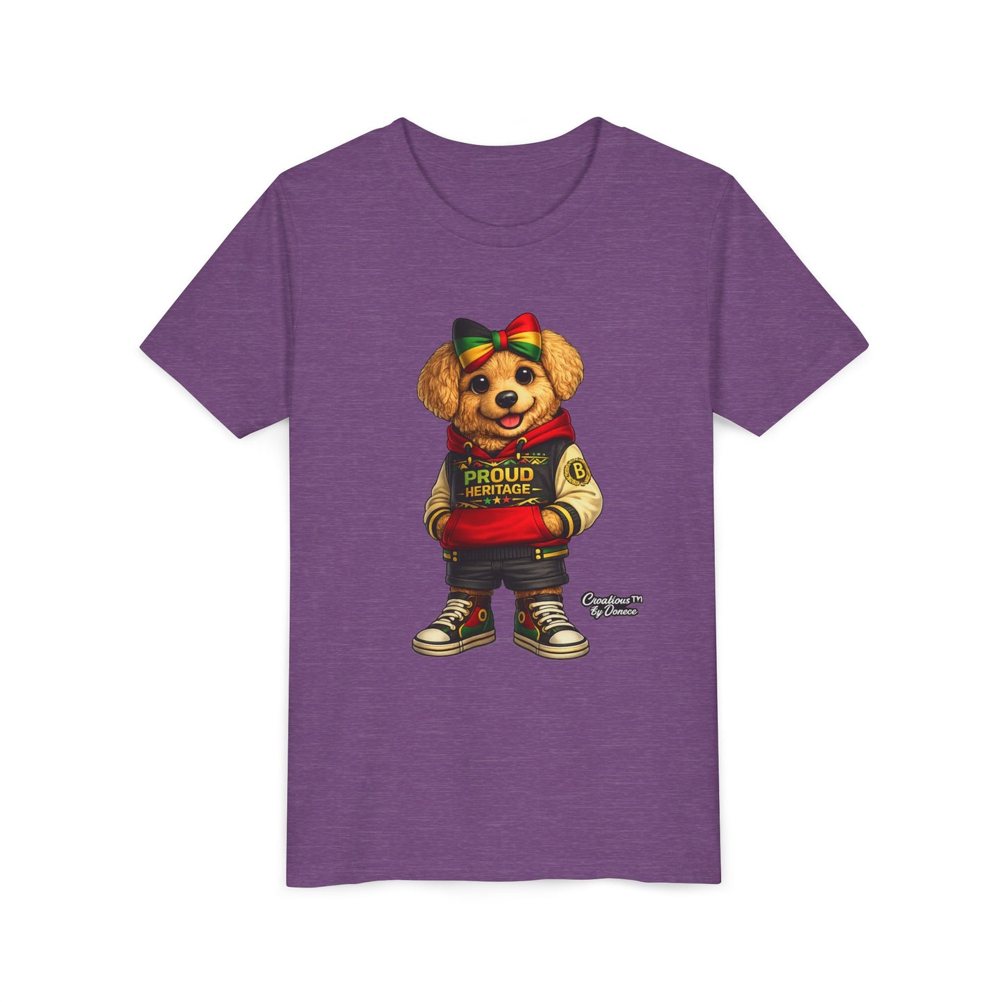 Kids Rasta Bear 'Proud Heritage' Tee