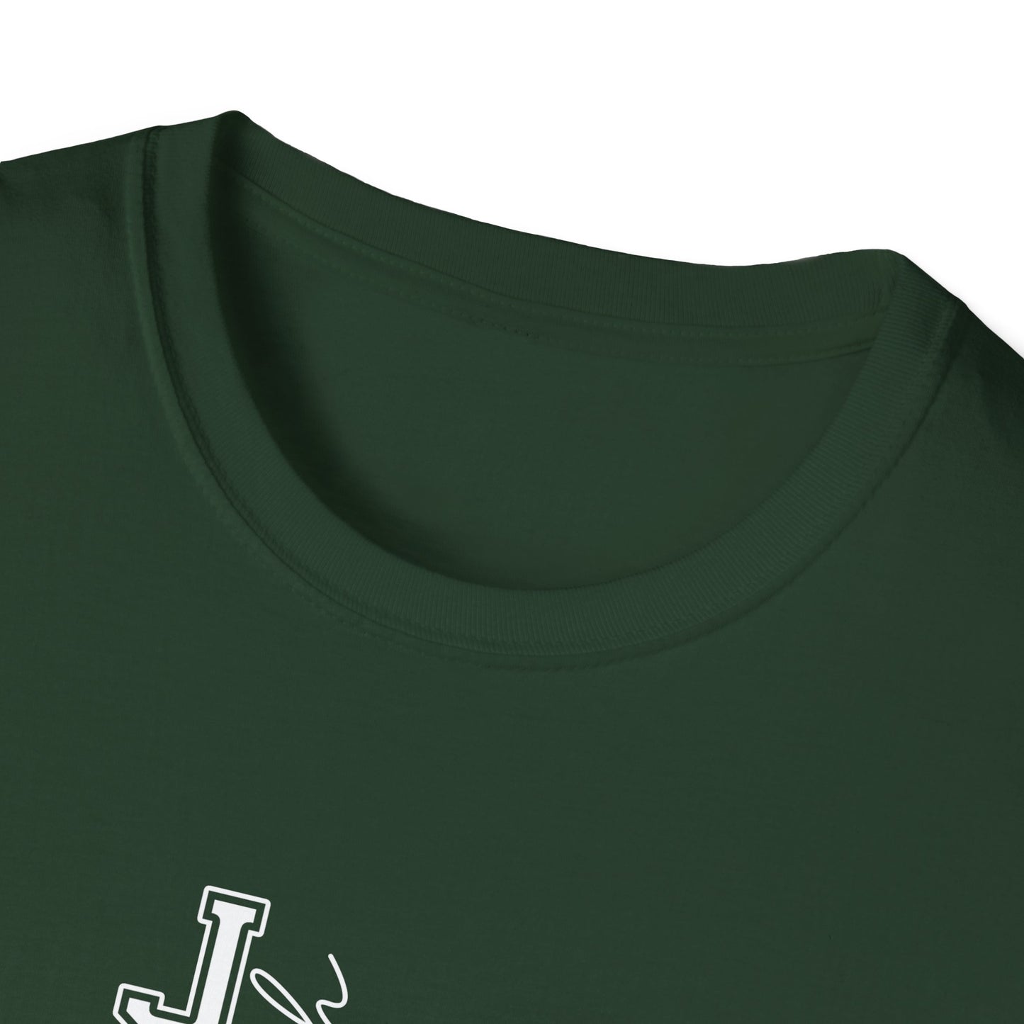 Jesus Strength Vertical Script T-Shirt