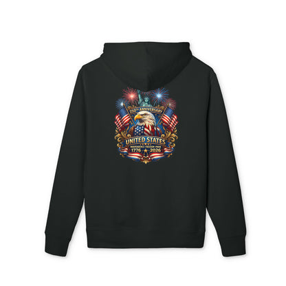 Patriotic Eagle Hoodie — United States 1776–2020 Memorial Design