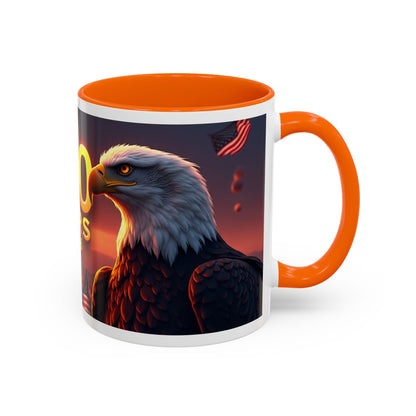 250 Years 1776–2026 Eagle Coffee Mug — Patriotic Anniversary 250th USA Celebration