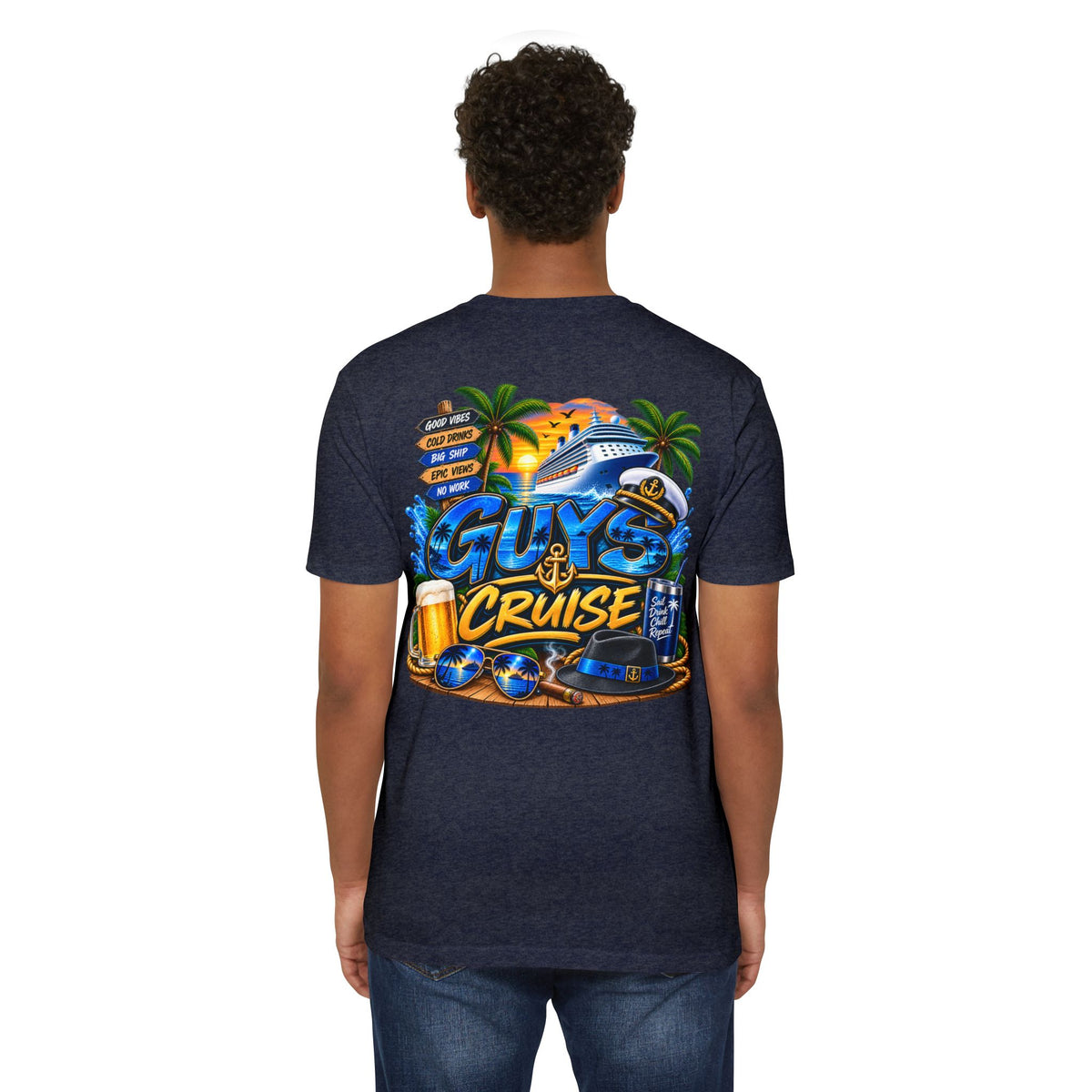 Guys Cruise T-Shirt — Men's Cruise Party Vacation Tee