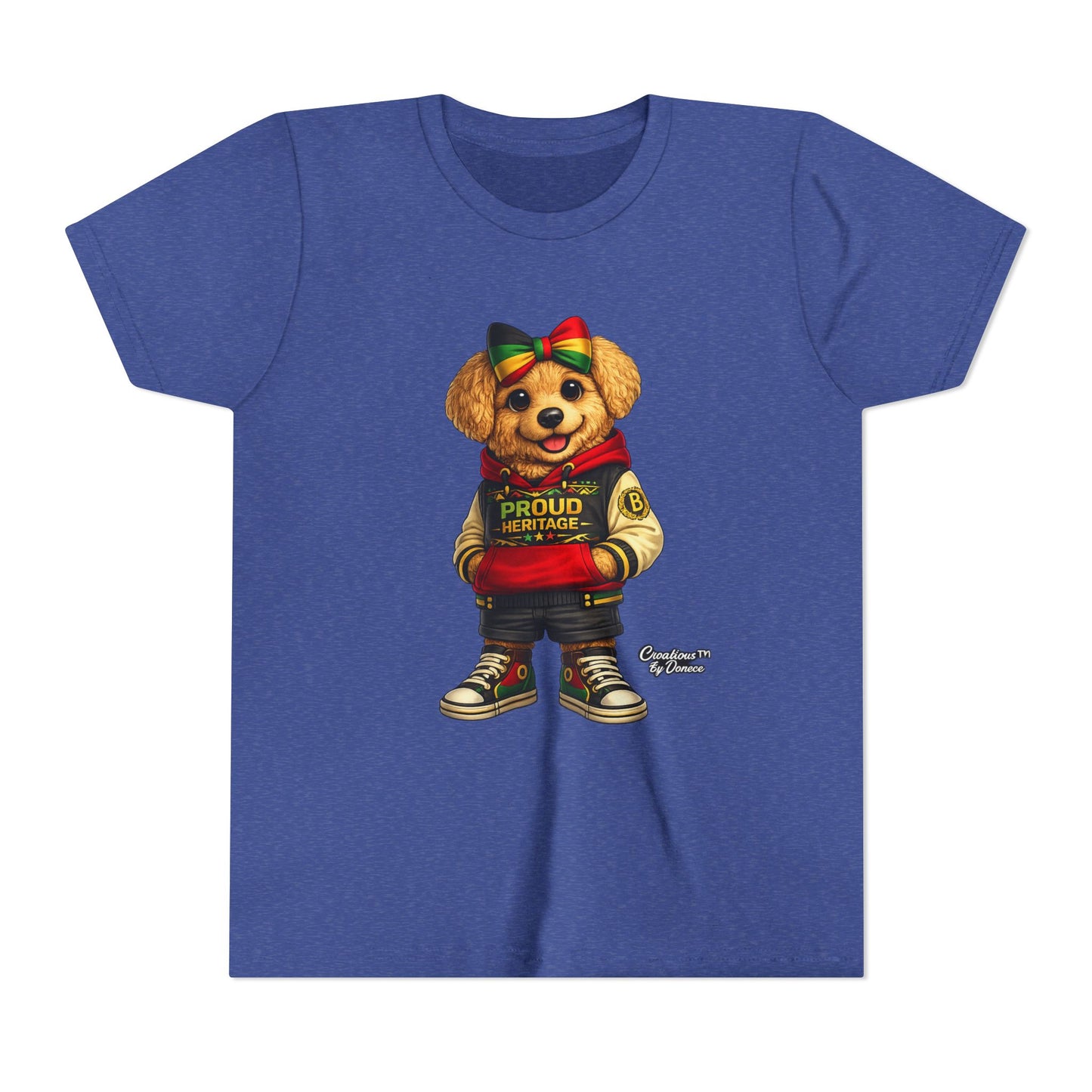 Kids Rasta Bear 'Proud Heritage' Tee