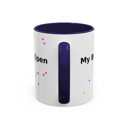 Coffee Mug - "My Brain Has Too Many Tabs Open" Funny Office Gift (11/15 oz)