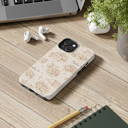 God Is Within Her Phone Case | Christian Floral iPhone Case