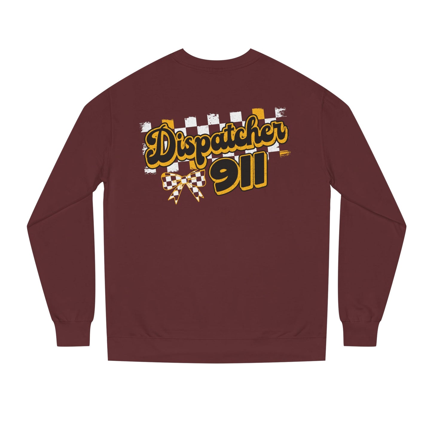 Dispatcher 911 Crewneck Sweatshirt — Emergency Dispatcher Gift