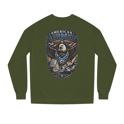 American Airmen Eagle Sweatshirt — Patriotic Air Force Crewneck
