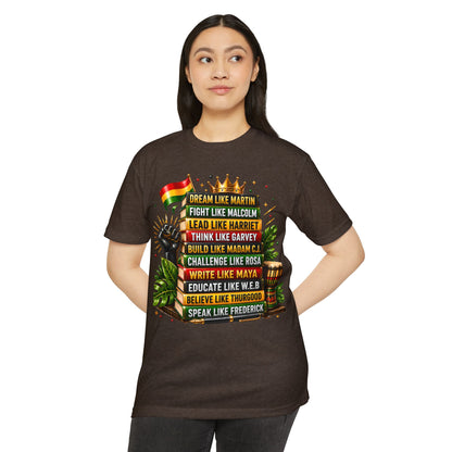 Inspirational Black History Leaders Graphic T-Shirt
