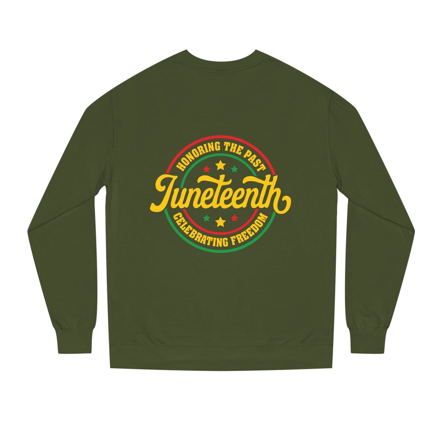 Juneteenth Crewneck Sweatshirt — "Honoring the Past, Celebrating Freedom"