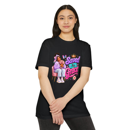 Saved By Grace T-Shirt — Faith-Inspired Graphic Tee