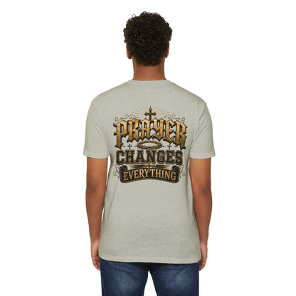 Prayer Changes Everything T-Shirt — Inspirational Christian Faith Tee