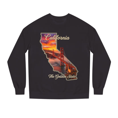 California Golden State Sweatshirt — Golden Gate Sunset Crew