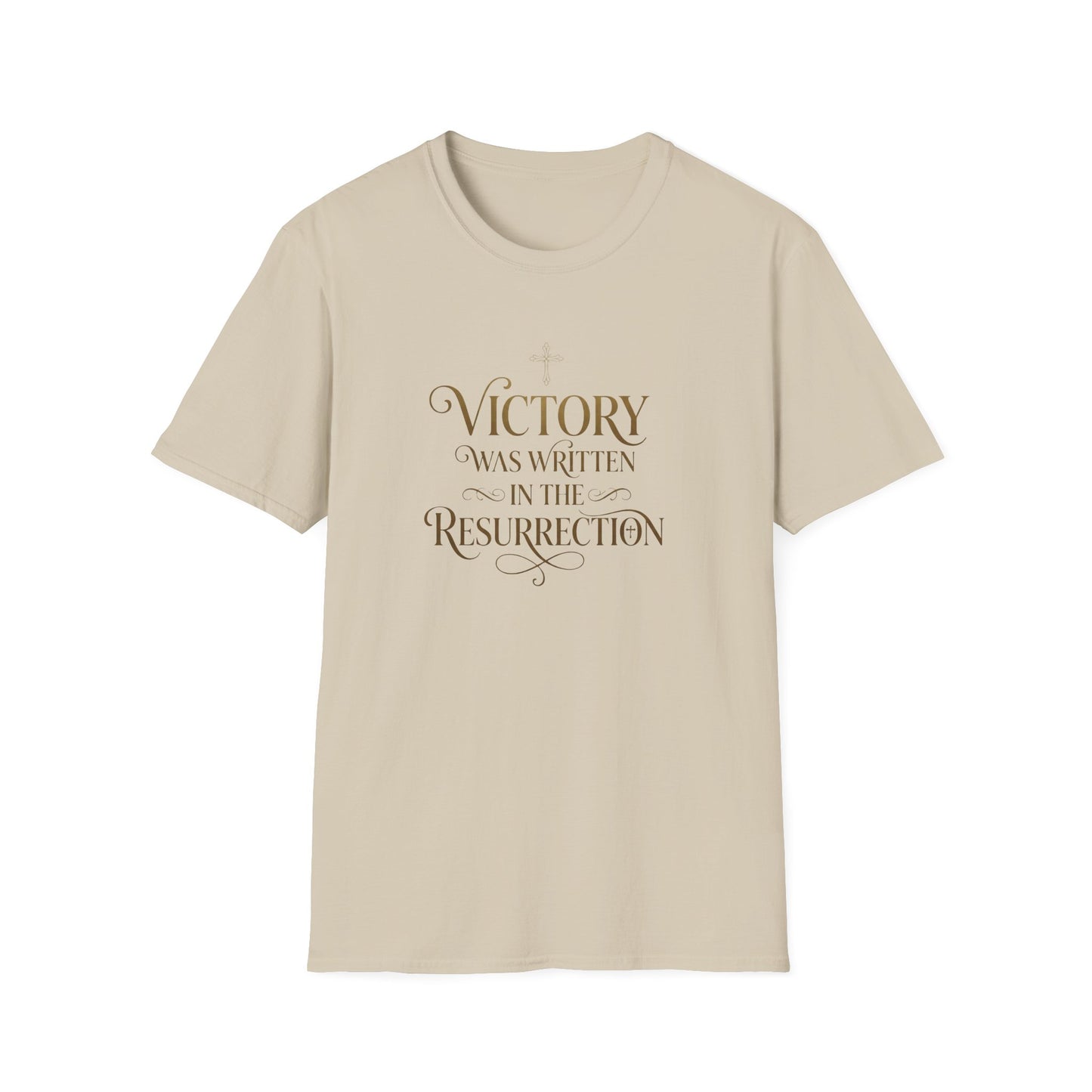 "Victory Was Written in the Resurrection" T-shirt