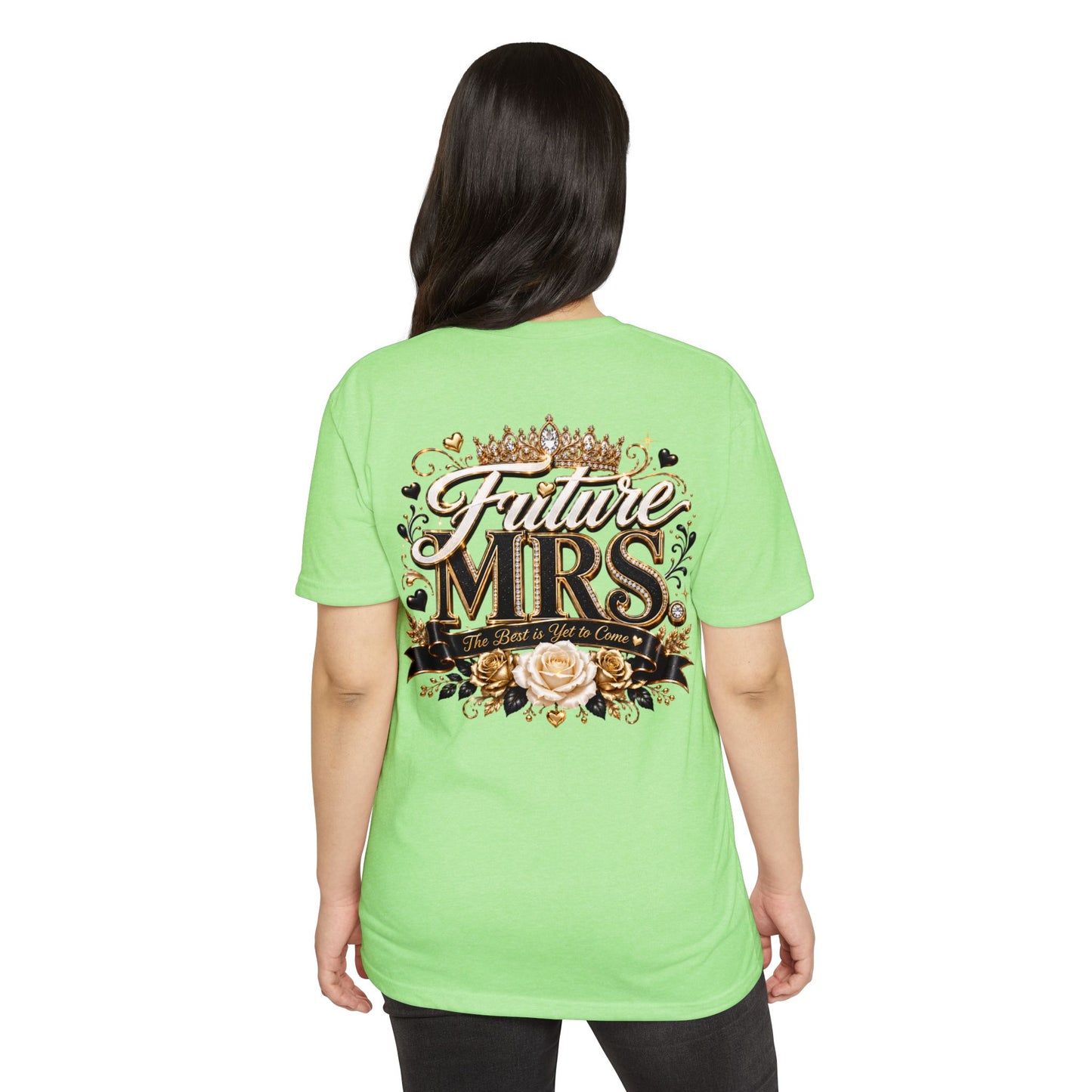 Future MRS T-Shirt — Bridal 'Future Mrs.' Graphic Tee for Bachelorette & Engagement