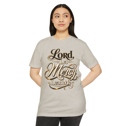 Religious T-Shirt — "Lord, Let Mercy Lead Me" Inspirational Christian Tee