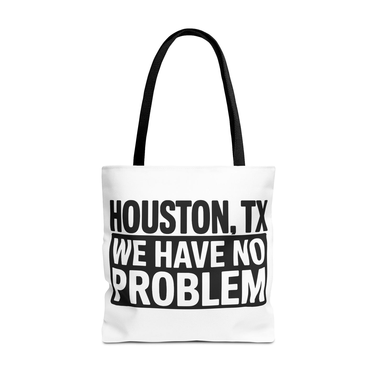 Houston TX Tote Bag — 'We Have No Problem' Graphic Market Tote