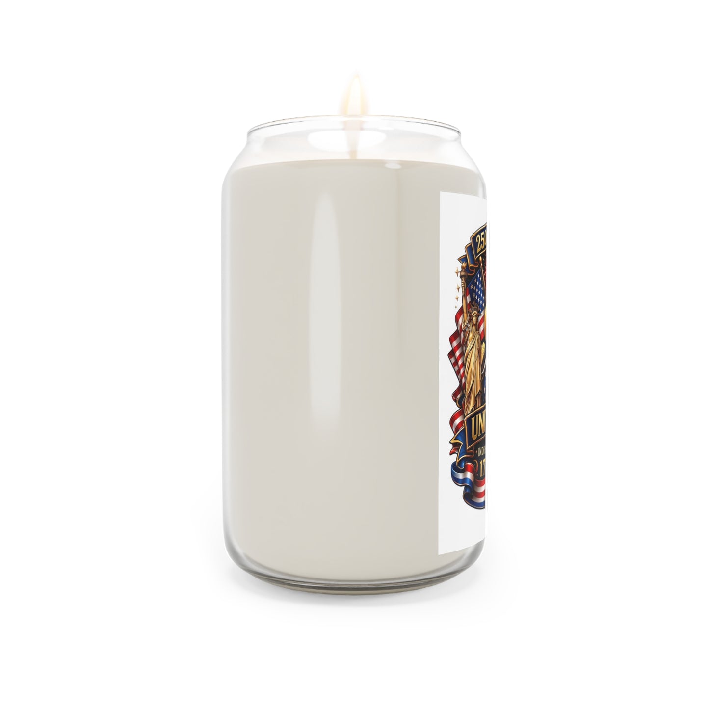 Patriotic Soy Candle — 250th United States Anniversary 1776–2026 (13.75 oz)
