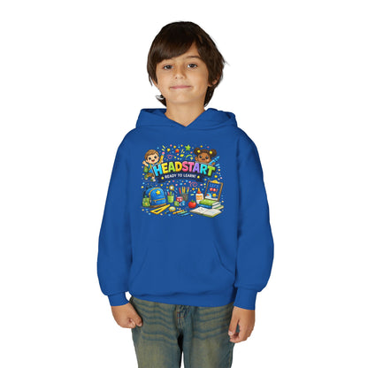 Head Start Kids Hoodie – 'Ready to Learn' Back-to-School Youth Sweatshirt