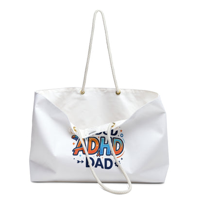 Proud ADHD Dad Weekender Bag — Father’s Supportive Travel Tote
