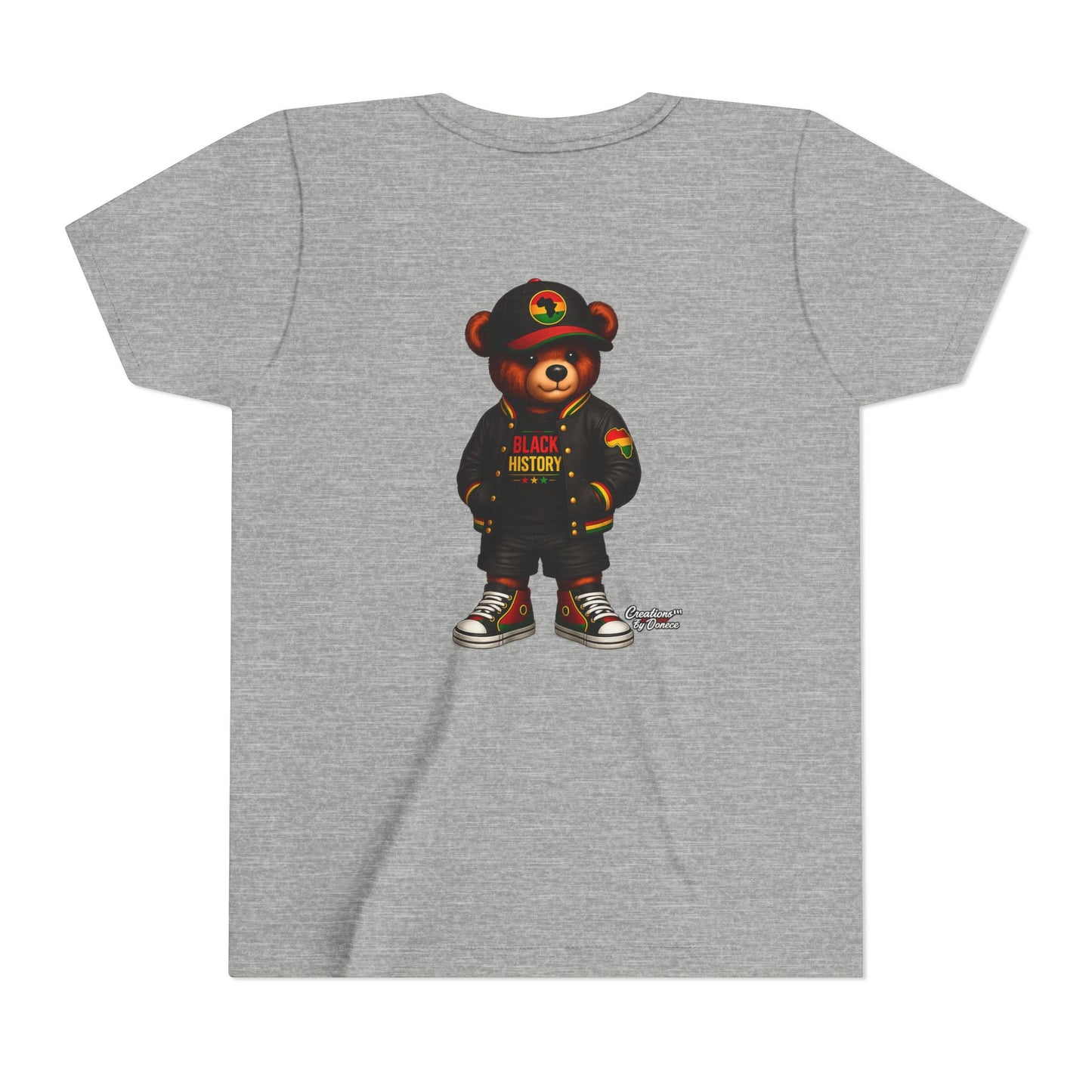 Kids 'Black History' Streetwear Bear Tee
