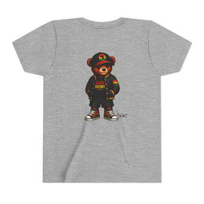 Kids 'Black History' Streetwear Bear Tee