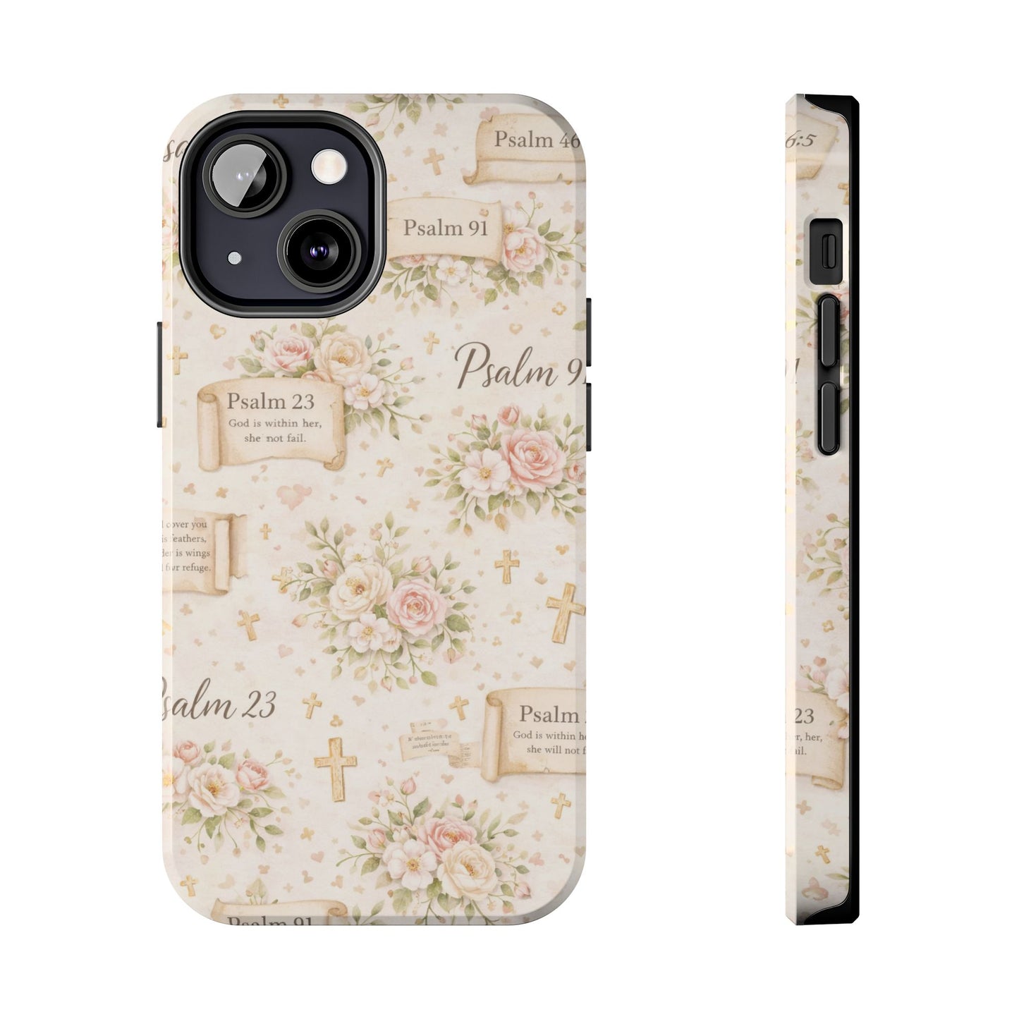 God Is Within Her Phone Case | Christian Floral iPhone Case