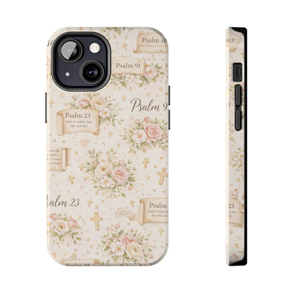God Is Within Her Phone Case | Christian Floral iPhone Case