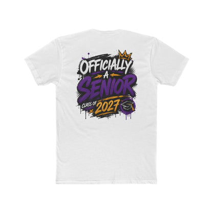 Officially A Senior Class of 2027 T-Shirt — Graduation Tee for High School Seniors