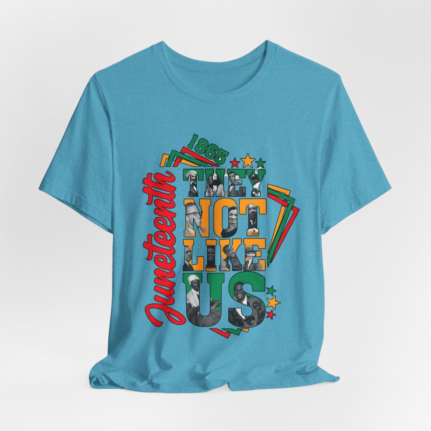 Juneteenth "They Not Like Us" Graphic Tee — Juneteenth Celebration T-Shirt