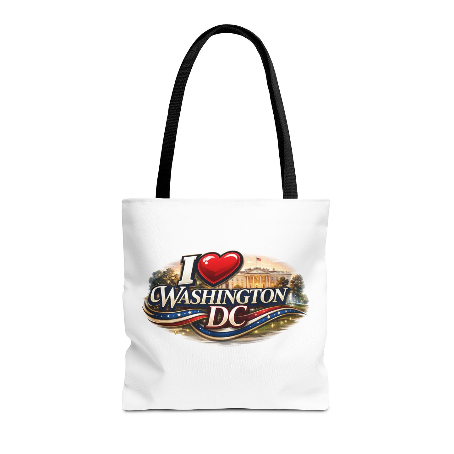 I  Washington DC Tote Bag — Souvenir City Landmark Shopper