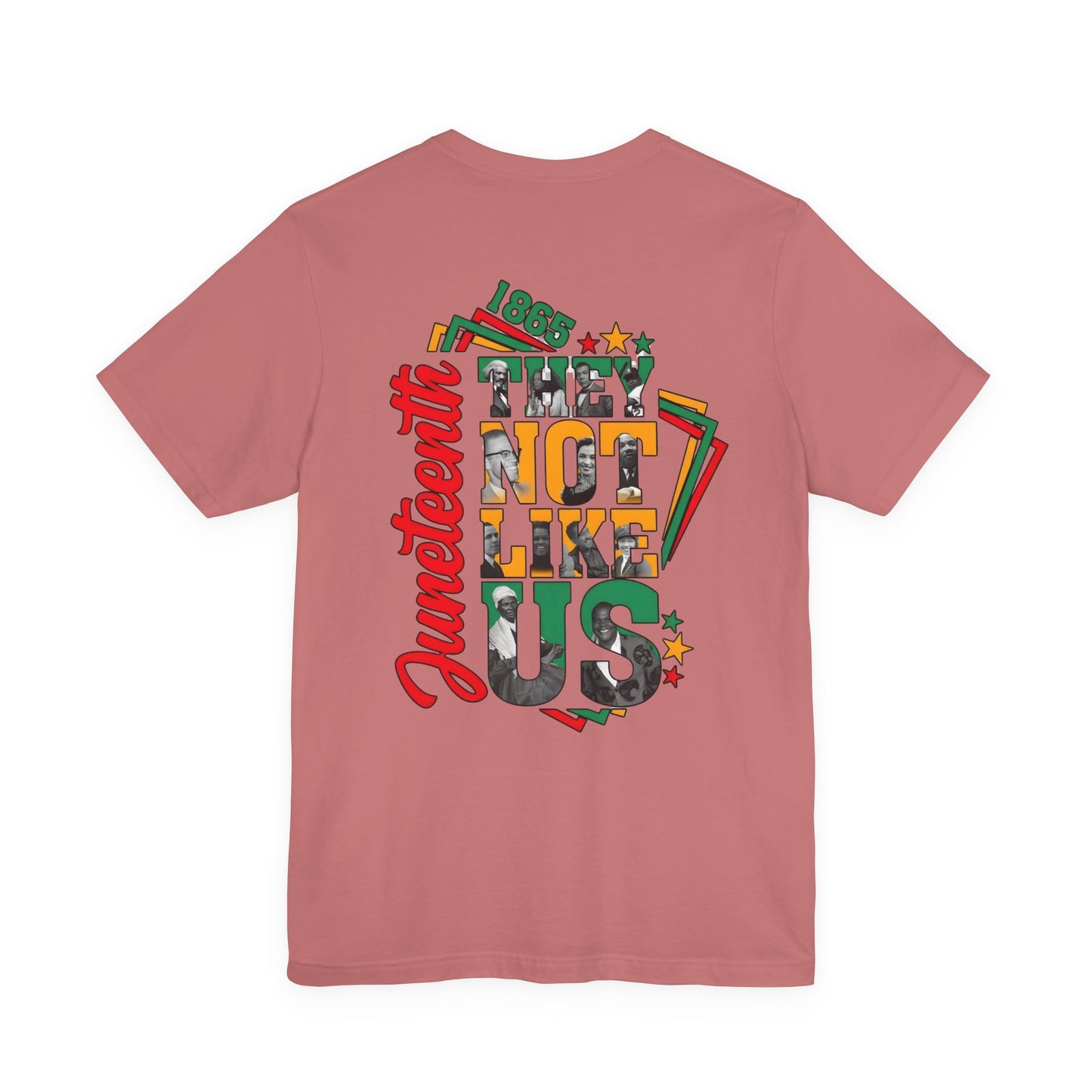 Juneteenth "They Not Like Us" Graphic Tee — Juneteenth Celebration T-Shirt