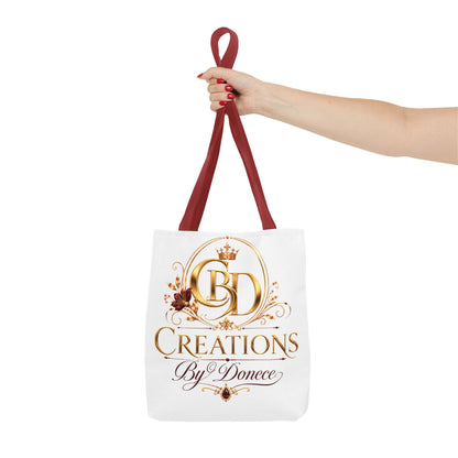 Creations By Donece Logo Tote