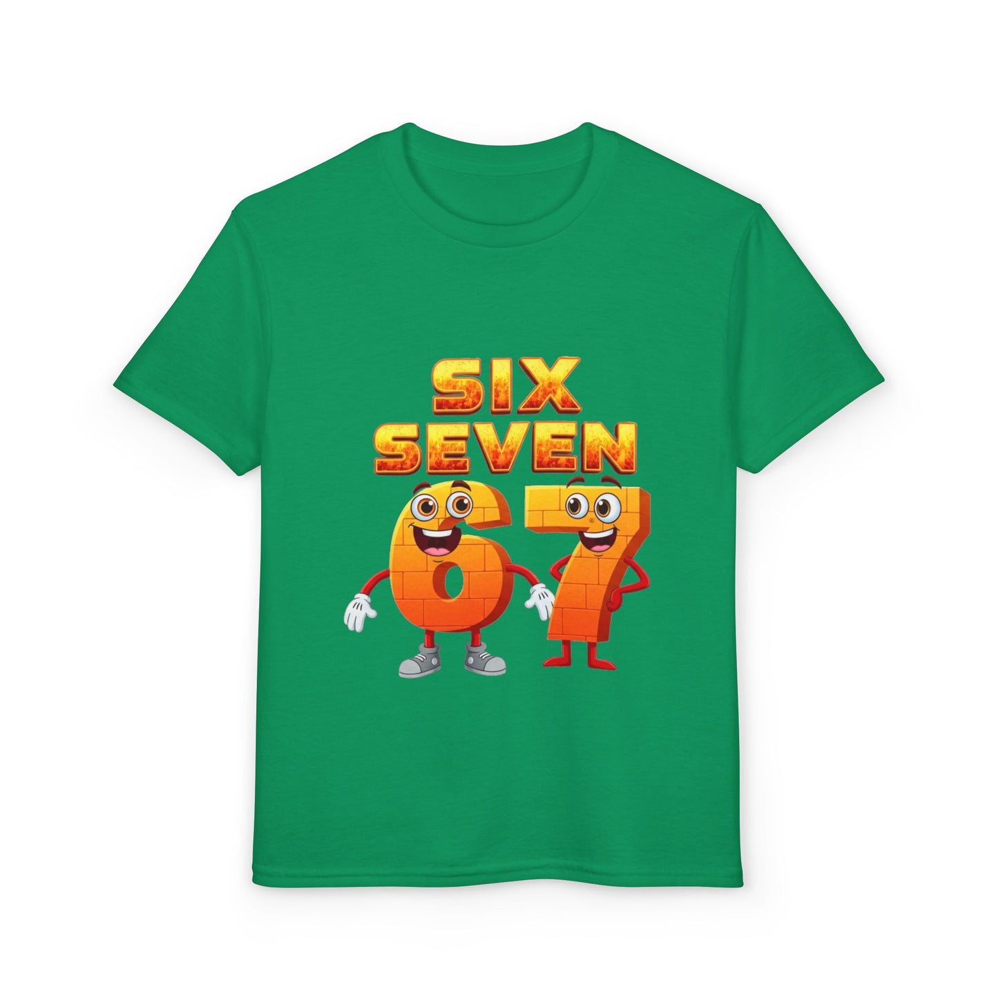 Six Seven 67 Kids T-Shirt – Cute Cartoon Number Shirt for Boys & Girls
